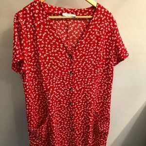 Violeta by Mango Floral Print Dress